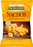 Чипсы Delicados Nachos с нежнейшим сыром