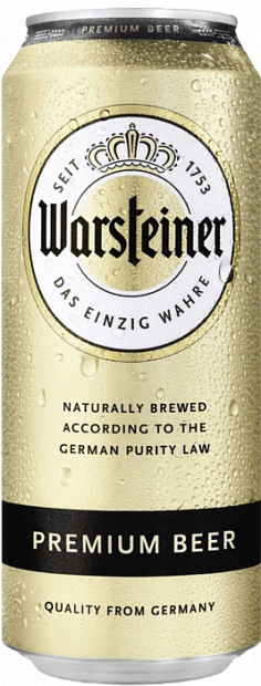 Светлое пиво Warsteiner Premium Beer 0.45 л

