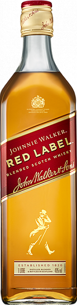 Виски Johnnie Walker Red Label 1 л