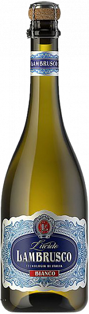 Игристое вино Lucido, Lambrusco Bianco 0.75 л