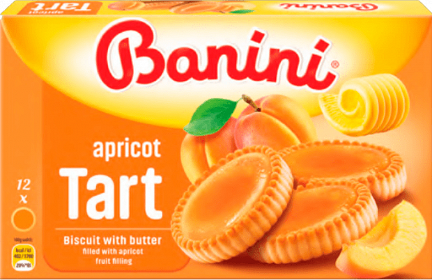 Десерты Бисквит Banini Apricot Tart