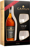 Коньяк Camus V.S.O.P., gift box with 2 glasses