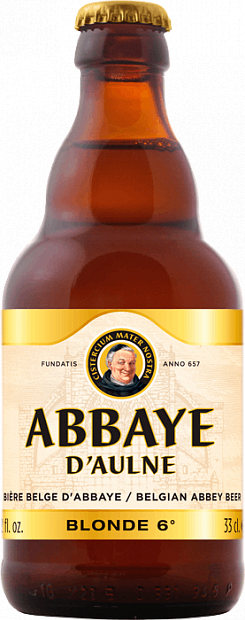 Светлое пиво Abbaye D’Aulne Blonde 0.33 л