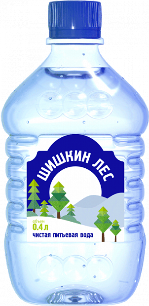 Вода Шишкин лес питьевая 0.4 л