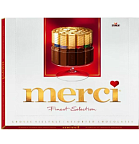 Набор шоколадных конфет Merci 400гр
