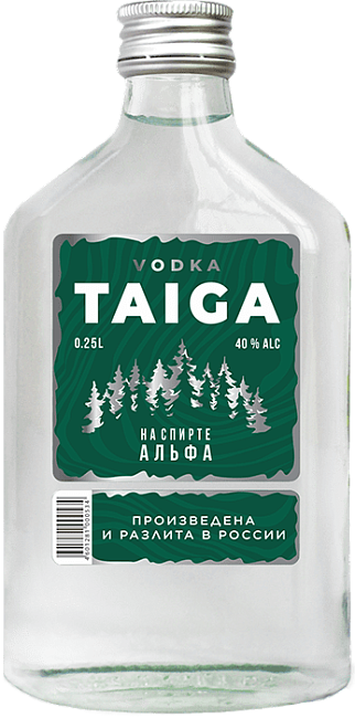 Изображение товара Водка Тайга Изображение товара Водка Тайга