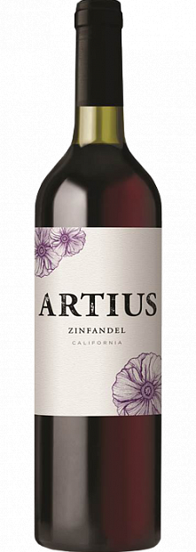 Вино Artius Zinfandel 0.75 л