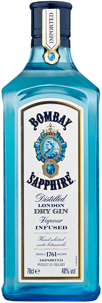 Изображение товара Джин Bombay Sapphire - премиум-класс алкогольный напиток