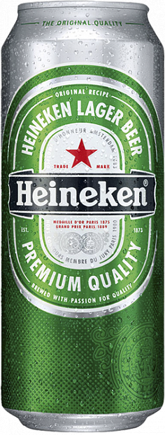 Светлое пиво Heineken 0.45 л