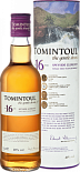 Виски Tomintoul, Speyside Glenlivet, 16-летней выдержки, в тубе