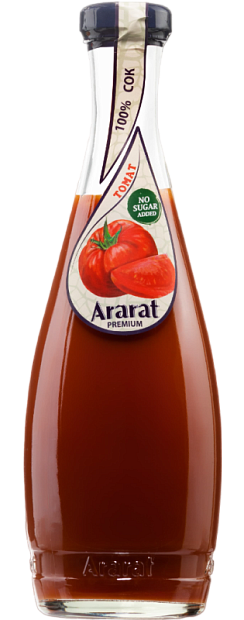 Томатный сок прямого отжима Ararat Premium 0.75 л