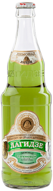 Изображение товара Лимонад ТМ Лагидзе Тархуновый в стекле 139.99 рублей