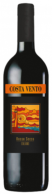 Вино Costa Vento красное сухое 0.75 л