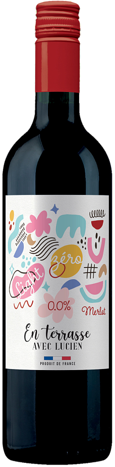 Изображение товара Безалкогольное французское красное вино Bordeaux Families 0.75 л