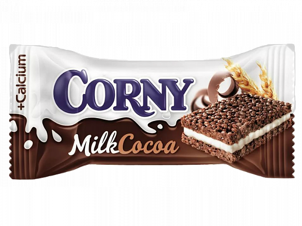 Батончик "Corny" Milk злаковый с молоком и какао 30гр