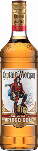 Ром Напиток спиртной Captain Morgan Spiced Gold 0.7 л