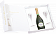 Шампанское Besserat de Bellefon, Cuvee des Moines Brut, в подарочной упаковке с 2 бокалами 0.75 л
