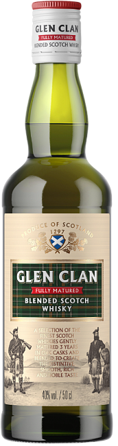 Изображение товара Виски GLEN CLAN Blended Scotch Whisky Изображение товара Виски GLEN CLAN Blended Scotch Whisky
