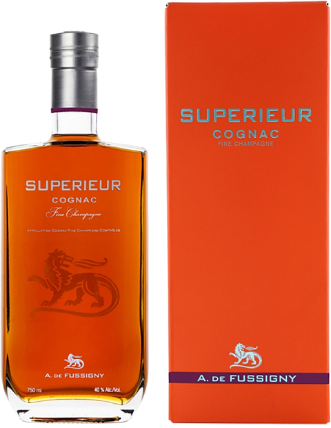Коньяк A. de Fussigny Superieur Cognac Fine Champagne 0.7 л