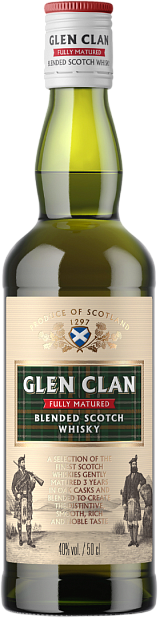 Изображение товара Виски GLEN CLAN Blended Scotch Whisky