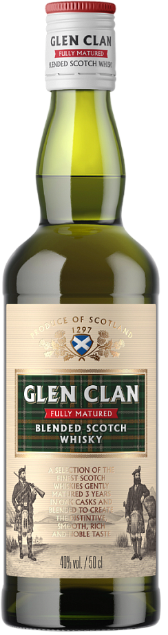 Изображение товара Виски GLEN CLAN Blended Scotch Whisky Изображение товара Виски GLEN CLAN Blended Scotch Whisky