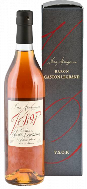 Арманьяк Baron G. Legrand VSOP Bas Armagnac, в подарочной упаковке 0.7 л