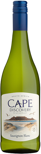 Изображение товара Вино Cape Discovery Sauvignon Blanc - Белое полусухое вино из Южной Африки