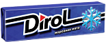 Жевательная резинка Dirol, морозная мята, 27г