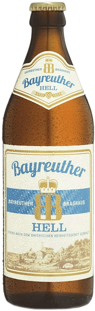 Изображение товара Светлое пиво Bayreuther Hell - баварский эль 0.5 л
