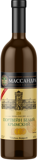 Портвейн Крымский Белый 0.75 л