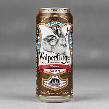 Пиво Wolpertinger Weizen 0.5 л