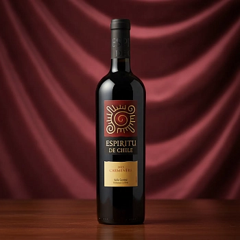 Вино Espiritu de Chile Carmenere 0.75 л