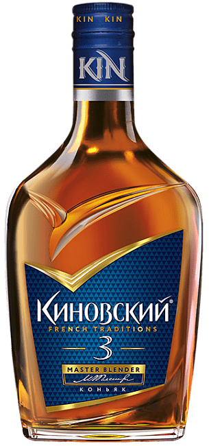 Изображение товара Коньяк Киновский 3 летней выдержки 0. 25 л - насыщенный вкус и аромат Изображение товара Коньяк Киновский 3 летней выдержки 0. 25 л - насыщенный вкус и аромат
