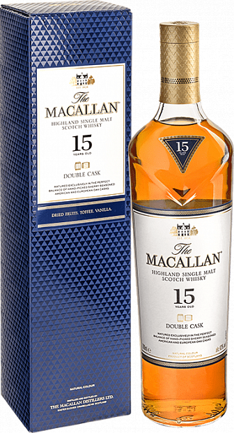 Виски The Macallan Double Cask 15 Years Old 0.7 л