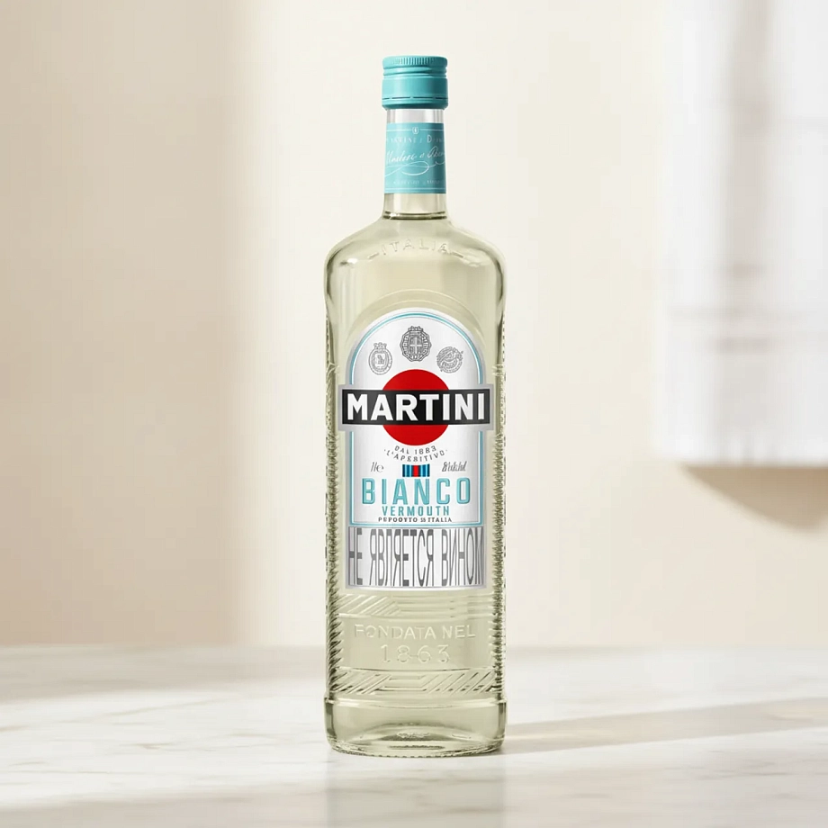 Вермут Martini Bianco 1 л