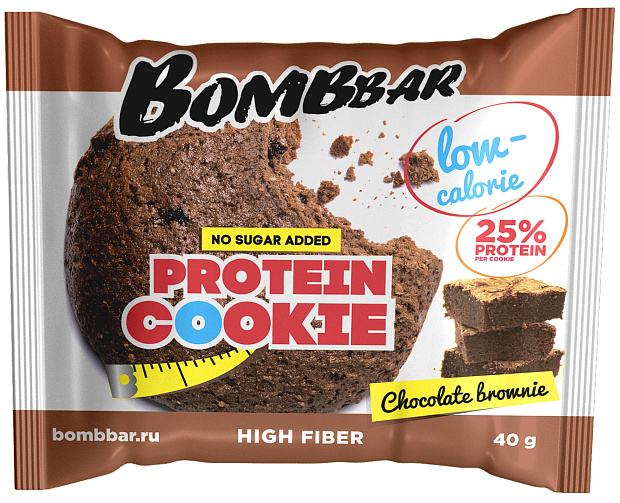 Изображение товара Печенье BOMBBAR со вкусом Шоколадный брауни 40 г