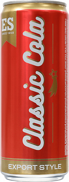 Напиток газированный Classic Cola Export Style 0.33 л