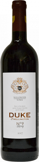 Вино Duke of Wellington Shiraz 0.75 л