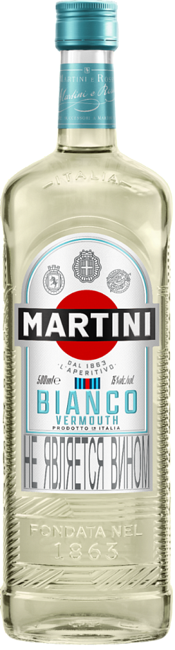 Изображение товара Вермут Martini Bianco Итальянский с ярким ароматом ванили и трав Изображение товара Вермут Martini Bianco Итальянский с ярким ароматом ванили и трав