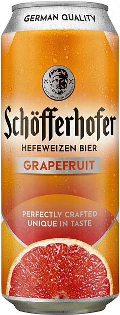 Светлое пиво Schofferhofer Grapefruit 0.5 л