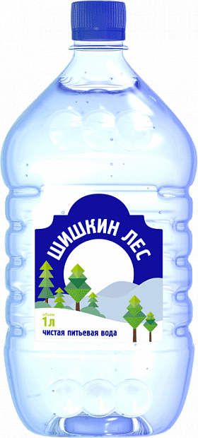 Вода Шишкин лес питьевая негазированная 1 л