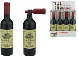 Бутылка-штопор "Wine Tools" с красной пробкой