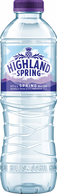 Вода минеральная негазированная Highland Spring 0.5 л