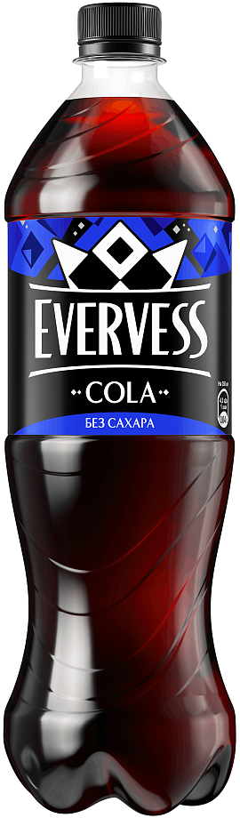 Газированная вода Evervess Cola Без Сахара 1 л