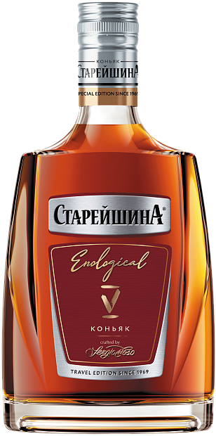 Изображение товара Коньяк Старейшина 5 летней выдержки 0.25л Россия Высокое качество
