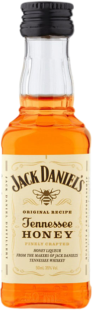 Изображение товара Ликер Jack Daniel's Tennessee Honey 0. 05 л 35% особый мягкий вкус