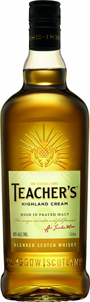 Виски Teacher's Highland Cream 1 л
