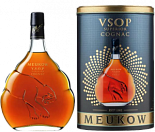 Коньяк Meukow V.S.O.P. в металлической упаковке
