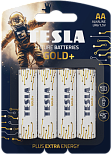 Tesla Batteries Gold+ AA 4 штуки