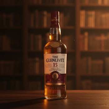 Виски The Glenlivet, 15 летней выдержки 0.7 л